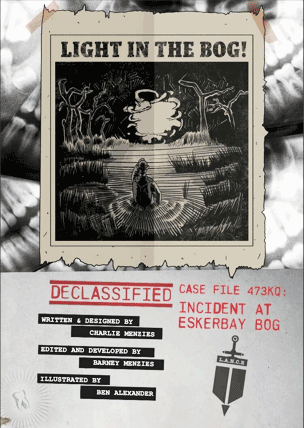 Incident at Eskerbay Bog scenario for the Shiver roleplaying game