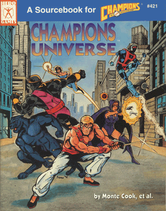 Champions Universe setting supplement for Champions Fourth Edition