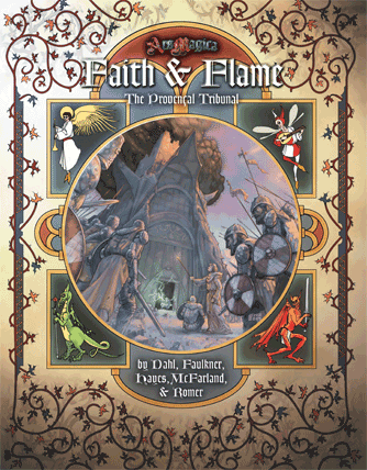 Faith and Flame Tribunal soucebook for Ars Magica Fifth Edition
