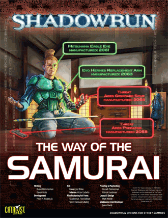 Way of the Samurai sourcebook for Shadowrun Fourth Edition