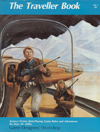 The Traveller Book roleplaying game core rulebook