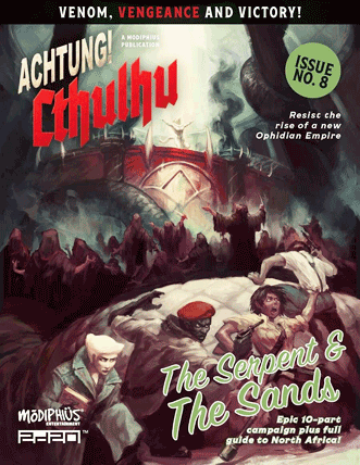 Achtung Cthulhu campaign The Serpent and the Sands