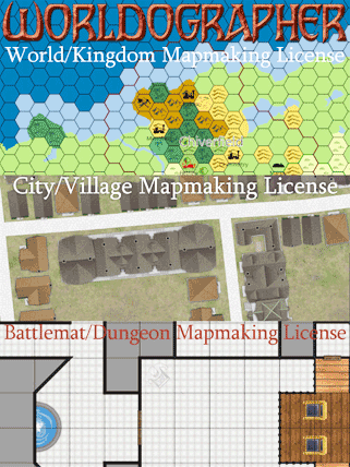 Worldographer mapmaking program bundle