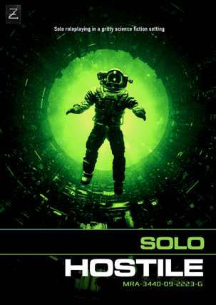 Hostile Solo solitaire rules for the Hostile roleplaying game