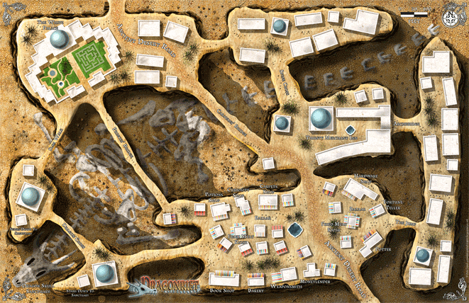 O-one Games Campaign Starters Dragonrift oasis map