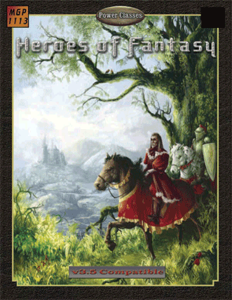 Heroes of Fantasy compilation of Power Classes by Mongoose Publishing