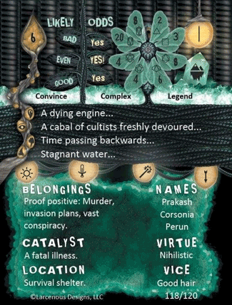 Gamemasters Apprentice Weird Horror deck