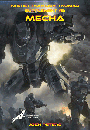 Mecha supplement for the Faster Than Light Nomad roleplaying game