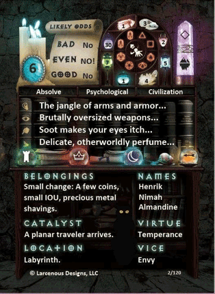 Gamemasters Apprentice Fantasy deck