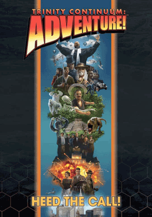 Adventure campaign book for Trinity Continuum