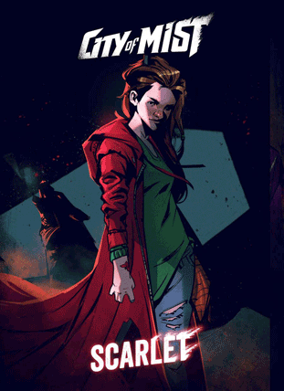 Scarlet playbook for the City of Mist roleplaying game