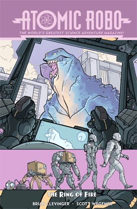 Atomic Robo The Ring of Fire graphic album cover