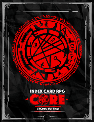 Index Card RPG core rulebook Second Edition