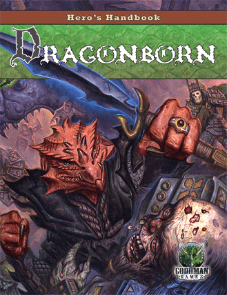 Dragonborn supplement from Goodman Games for D and D Fourth Edition
