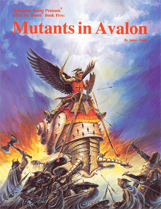 After the Bomb supplement Mutants in Avalon from Palladium Books