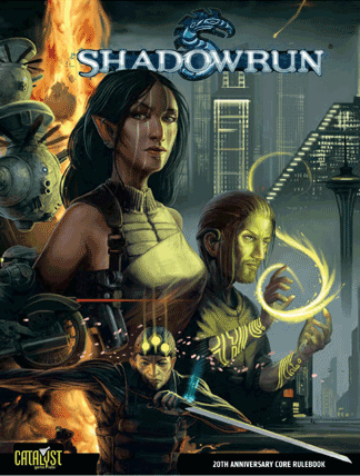 Shadowrun Fourth Edition Twentieth Anniversary Rulebook