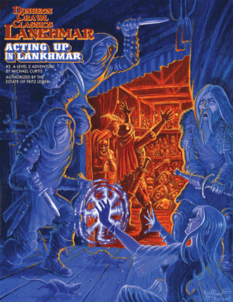 Dungeon Crawl Classics Lankhmar module Acting Up in Lankhmar