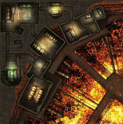 Heroic Maps Caldera Power Station