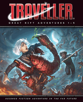 Great Rift Adventures omnibus for the Mongoose Traveller Great Rift campaign
